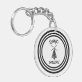 音波のギャラリーのキーホルダー キーホルダー (正面左)