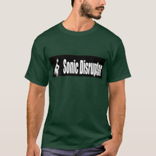 音波のDisruptorのロゴ Tシャツ