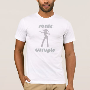 音波のGurupie -透明の灰色 Tシャツ