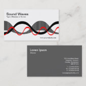 音波02 名刺 (正面/裏面)