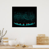 音波 ポスター (キッチン)