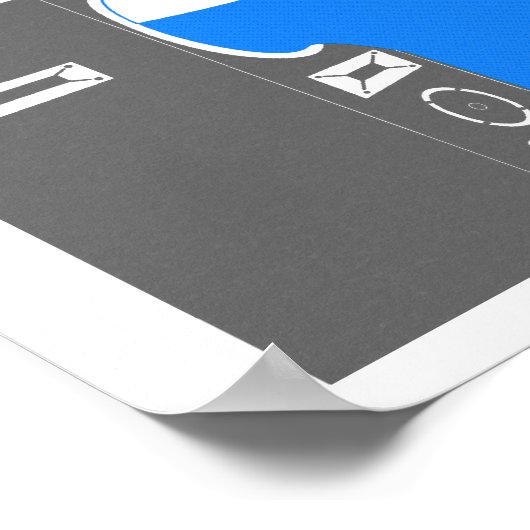 音波 ポスター (角)