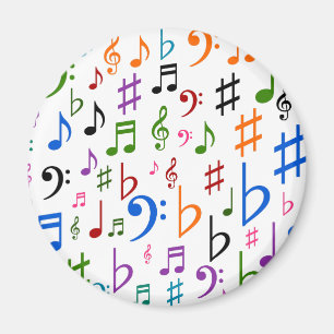 音符および記号の多く マグネット