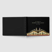 音符とクレフ、 音符記号 ゲストブック (全面)