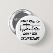 音符のどんな部分が理解しないか 缶バッジ (正面&裏面)