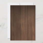 音符のウェディングシャワー招待状 招待状 (裏面)