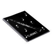 音符のクラリネット ノートブック (右側)