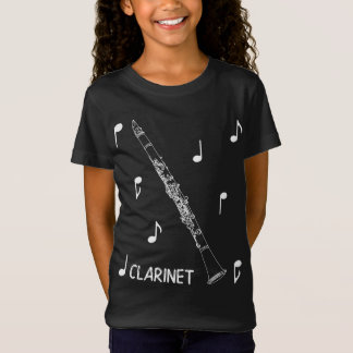 音符のクラリネット Tシャツ