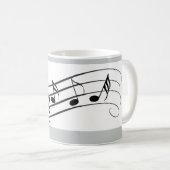 音符のコーヒー・マグ コーヒーマグカップ (正面右)