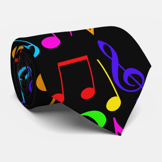 音符のタイ ネクタイ (ロール)