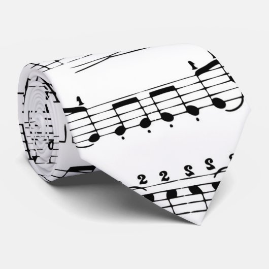 音符のタイ ネクタイ (ロール)