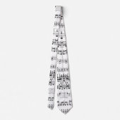 音符のタイ ネクタイ (裏面)