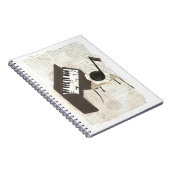 音符のノート ノートブック (右側)