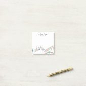 音符のパターカラフルンからお洒落の音 ポストイット (デスク上)