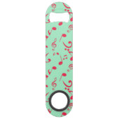 音符のパターン スピード栓抜き (裏面)