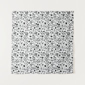 音符のパターン タペストリー (正面(横))