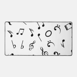 音符のパターン デスクマット