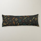 音符のパターン ボディピロー (裏面)