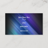 音符の名刺 名刺 (裏面)