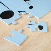 音符の多く ジグソーパズル (側面)