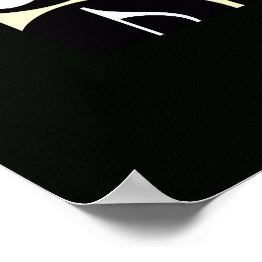 音符の装飾 ポスター (角)