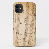 音符のiPhone 5の場合 Case-Mate iPhoneケース (裏面)