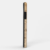 音符のiPhone 5の場合 Case-Mate iPhoneケース (裏面/右)