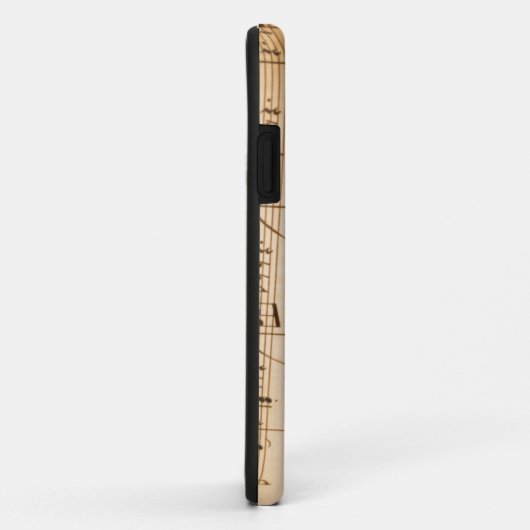 音符のiPhone 5の場合 Case-Mate iPhoneケース (裏面/右)