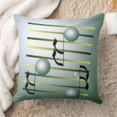 音符のMusico音楽テーマデザイナー枕 クッション (ブランケット)