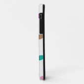 音符カラフルのパターン Case-Mate iPhoneケース (裏面/左)