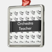 音符クリスマスオーナメントテンプレート メタルオーナメント (左)