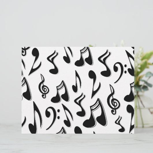 音符スクラップブック紙 (スタンド正面)