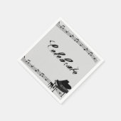 音符ナプキン スタンダードカクテルナプキン (角)