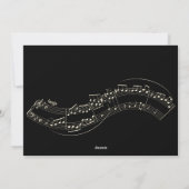 音符ハッピーバースデー シーズンカード (裏面)