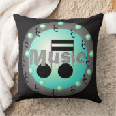 音符バンドDJsのミュージシャンの装飾のギフト クッション (ブランケット)