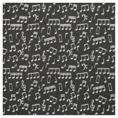 音符パターン ファブリック (見本)