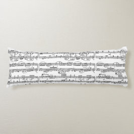 音符パターン ボディピロー