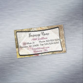 音符ビジネスマグネティック・カード マグネット名刺 (インサイチュ)