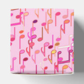 音符プリント – ピンク数々の, フェイバーボックス (上部)