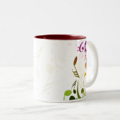 音符マグカップ ツートーンマグカップ (正面右)