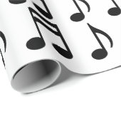 音符ラッピング紙 ラッピングペーパー (ロールコーナー)