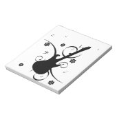 音符付きギター ノートパッド (回転)