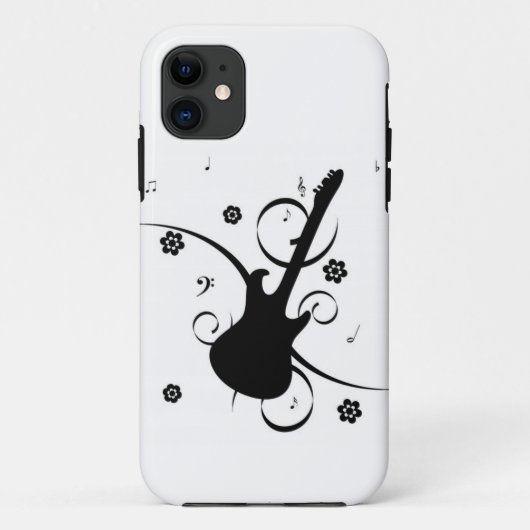 音符付きギター Case-Mate iPhoneケース (裏面)