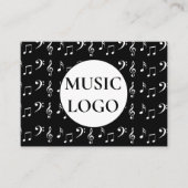 音符名刺 名刺 (正面)