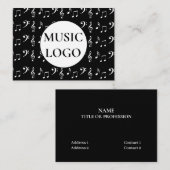 音符名刺 名刺 (正面/裏面)