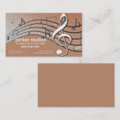 音符名刺 名刺 (正面/裏面)