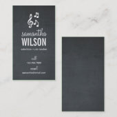 音符名刺 名刺 (正面/裏面)