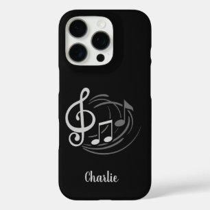 音符名前をカスタムするの電話ケース iPhone 16 PROケース