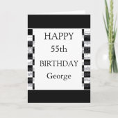 音符誕生日 カード (正面)