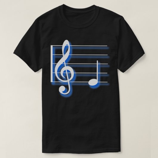 音符1 Tシャツ (デザイン正面)